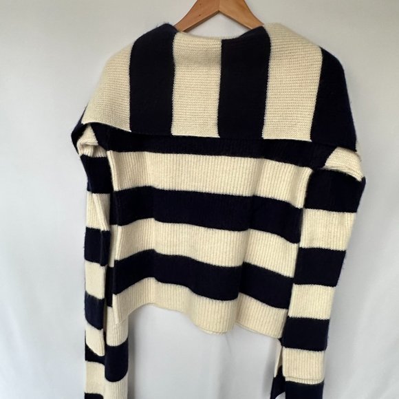 Ann Taylor 100% Cashmere Sweater w/Removable Scarf | Small - Picture 10 of 13